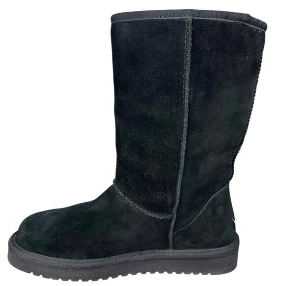 Koolaburra X UGG Women’s Classic Short Black Suede Winter Boot Size US 7 - Picture 2 of 10